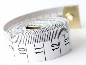 White measuring tape
