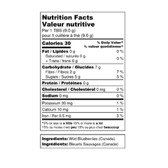 Raw Wild Blueberry Powder - U-RAAW! Health Foods