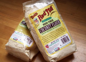 Packaged coconut flour