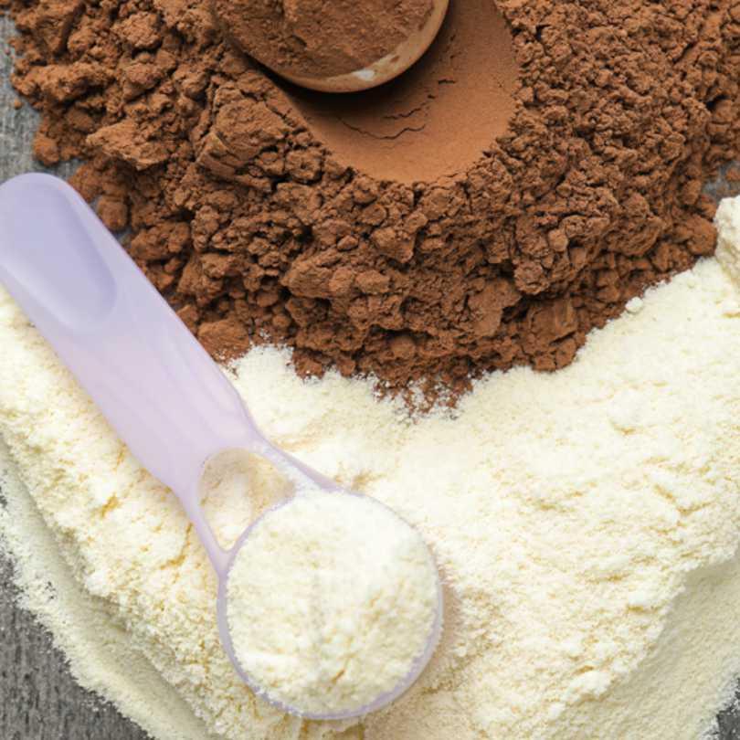 Whey Protein Powder with Scoop