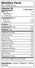 Organic Raspberry Powder - U-RAAW! Health Foods